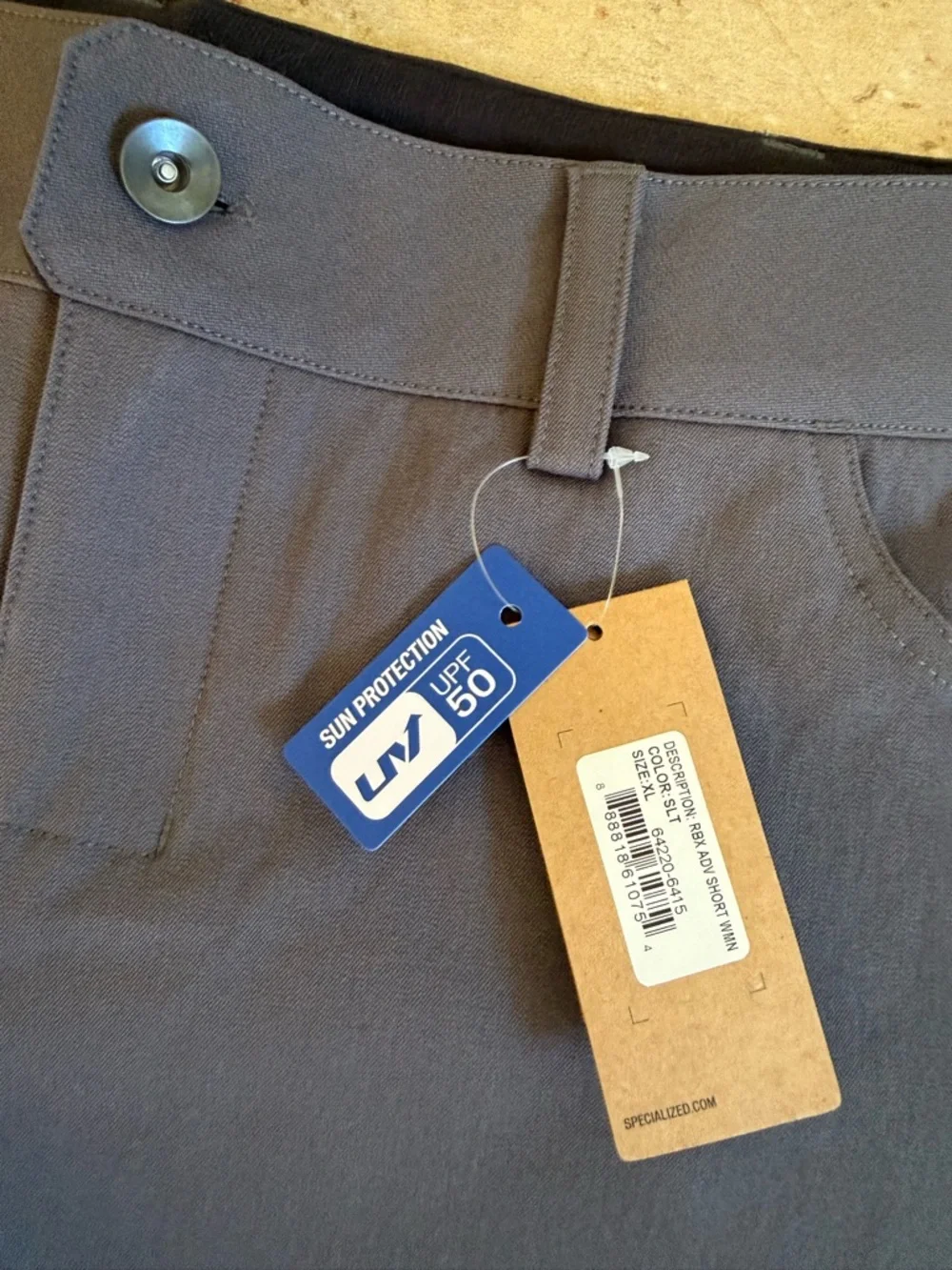 RBX Adventure Over Short Women’s Gray/Slate NWT Size XL Cycling Shorts - Picture 9 of 16